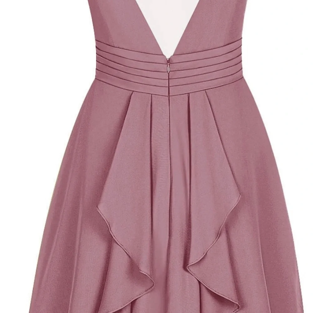 Azazie Kayla mid length bridesmaids formal dress Size A12- with pockets - Picture 12 of 15